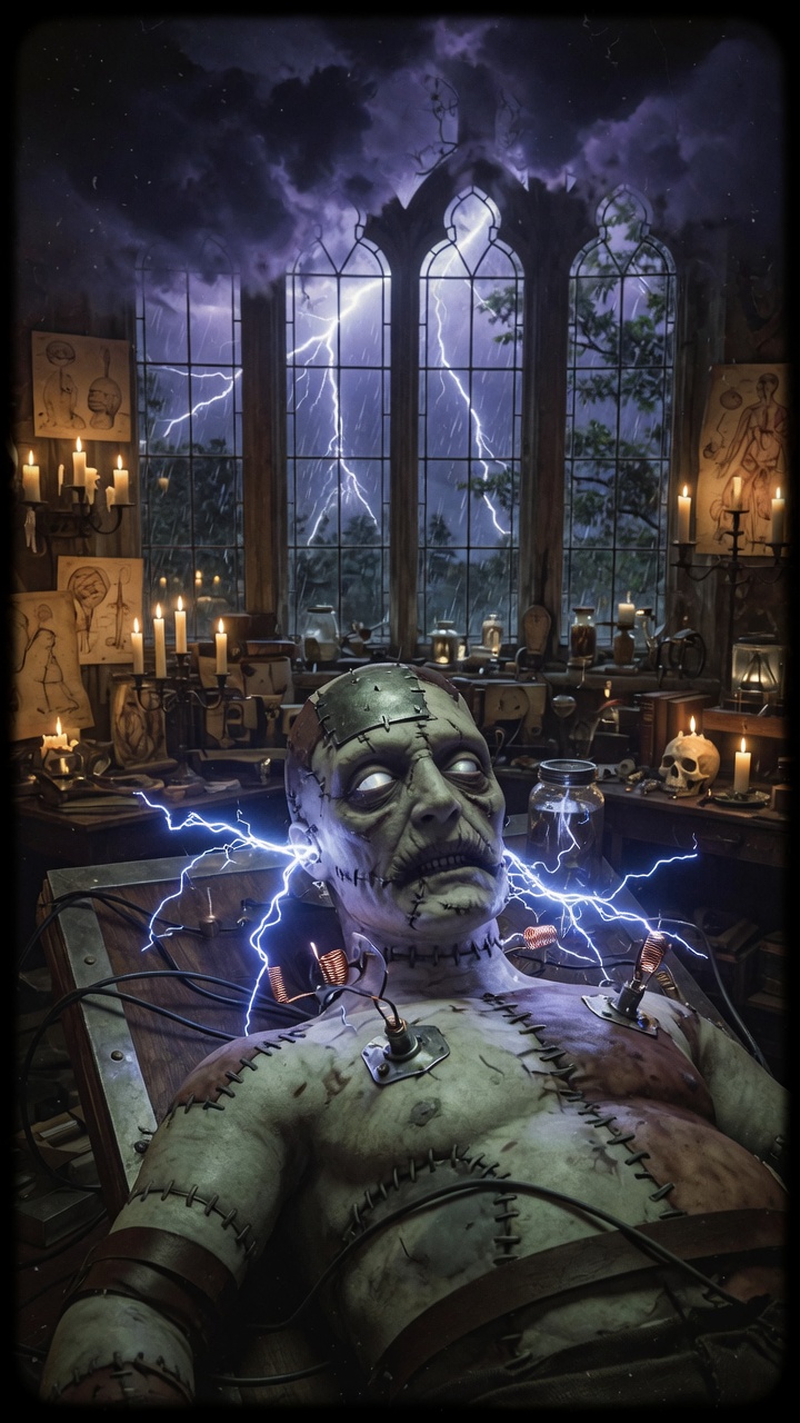 Frankenstein poster