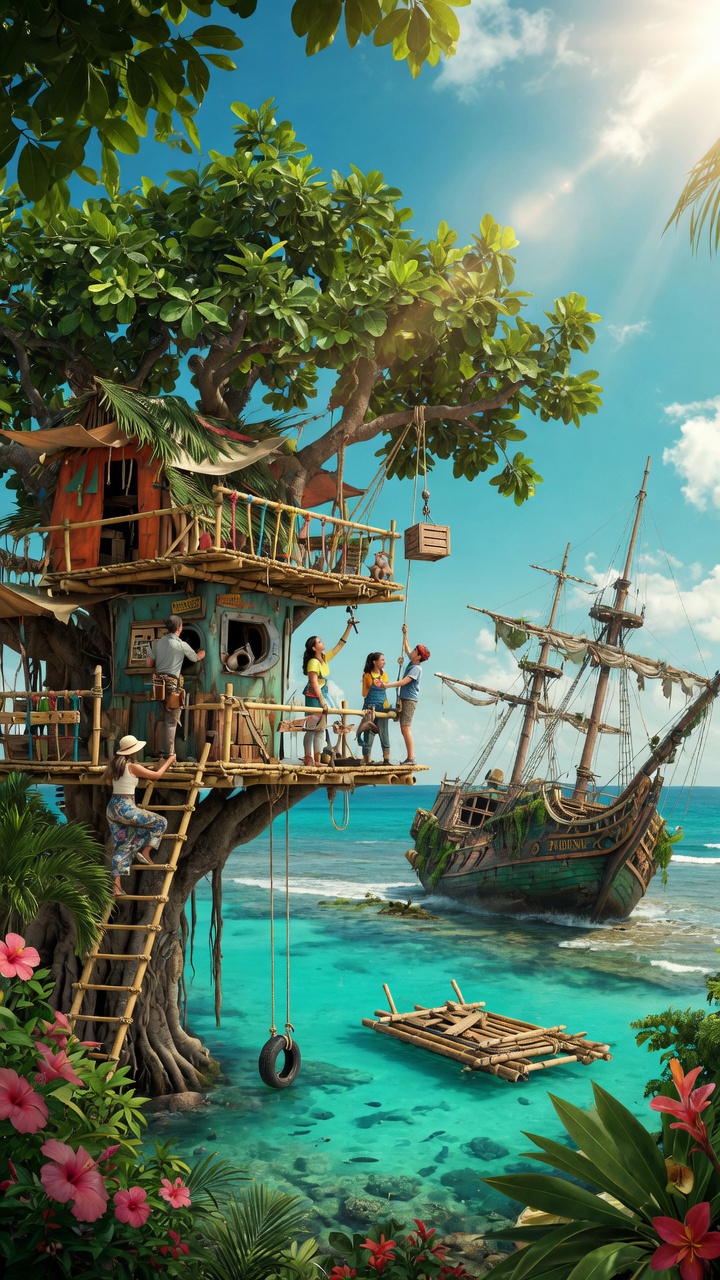 The Swiss Family Robinson poster