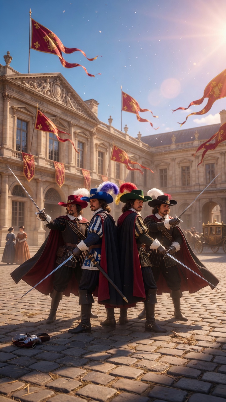 The Three Musketeers poster